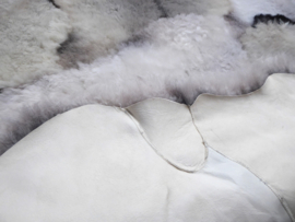 Mélange Shorn Sheepskin Rug, +/- 160 x 170 cm (6)