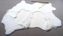 White Blizzard Sheepskin Rug, +/- 150 x 230 cm (33)