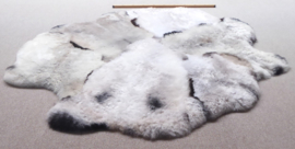 Mélange Shorn Sheepskin Rug, +/- 160 x 170 cm (6)