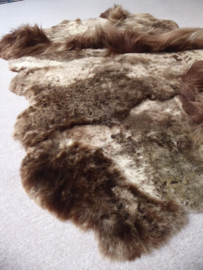 Rusty Brown Blizzard Sheepskin Rug, +/- 130 x 190 cm (126)