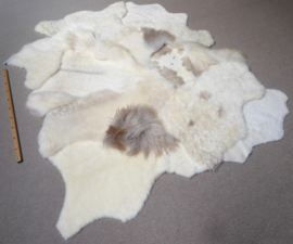 Mélange Blizzard Sheepskin Rug, +/- 170 x 225 cm (255)