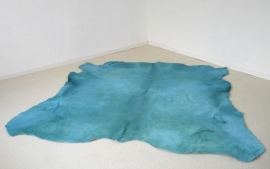 Turquoise Cowhide