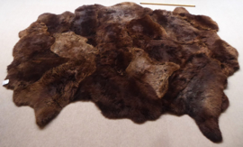 Brown Sheepskin Rug, +/- 200 x 300 cm (27)
