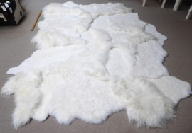 White Blizzard Sheepskin Rug, +/- 230 x 330 cm (5)