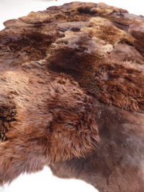 Bruin Schapenvacht Tapijt, +/- 220 x 320 cm (11)