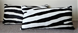 Zebra Printed Cowhide Cushion (6)