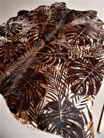 Cowhide with Botanical Print M/L (7)