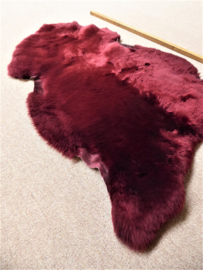 Burgundy Sheepskin S (4111)