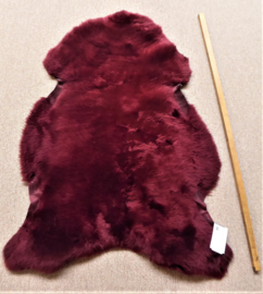 Burgundy Sheepskin S (4111)