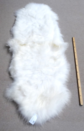 White Icelandic Sheepskin, Double (221)