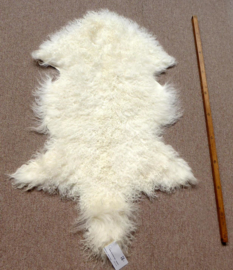 White Curly Mongolian Lambskin (3259)