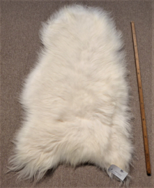 White Icelandic Sheepskin M (641)