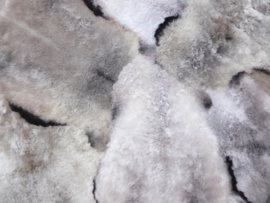 Mélange Shorn Sheepskin Rug, +/- 160 x 170 cm (6)