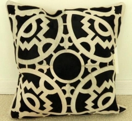 Laser Cut Cowhide Cushion (2)