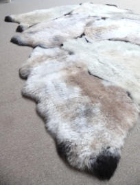 Mélange Shorn sheepskin Rug, +/- 160 x 210 cm (200)