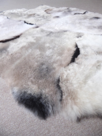 Mélange Shorn Sheepskin Rug, +/- 160 x 170 cm (6)