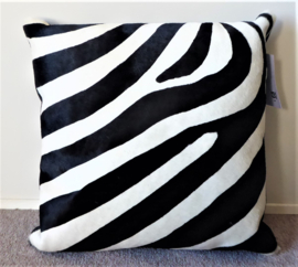 Zebra Printed Cowhide Cushion (14)