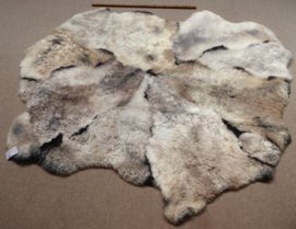 Mélange Shorn Sheepskin Rug, +/- 170 x 215 cm (94)