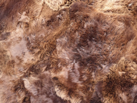 Brown Sheepskin Rug, +/- 220 x 300 cm (9)
