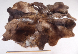 Brown Blizzard Sheepskin Rug, +/- 150 x 200 cm (129)