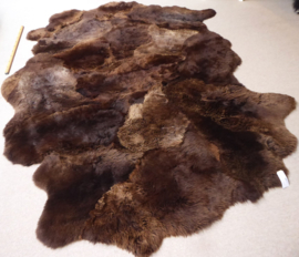 Brown Sheepskin Rug, +/- 200 x 300 cm (27)