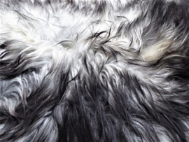 Grey Icelandic Sheepskin Rug, +/- 125 x 200 cm (18)