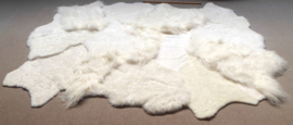 White Blizzard Sheepskin Rug, +/- 220 x 300 cm (61)