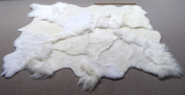 White Blizzard Sheepskin Rug, +/- 190 x 250 cm (302)