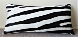 Zebra Printed Cowhide Cushion (6)