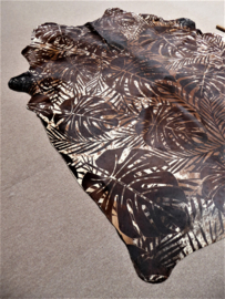 Cowhide with Botanical Print M/L (7)