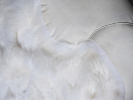 White Blizzard Sheepskin Rug, +/- 230 x 330 cm (5)