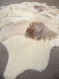 Mélange Blizzard Sheepskin Rug, +/- 170 x 225 cm (255)