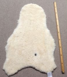 White Shorn Sheepskin S (5303)