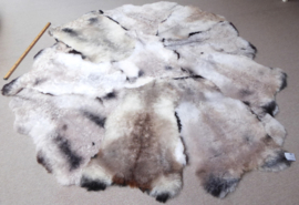 Mélange Shorn Sheepskin Rug, +/- 250 x 260 cm (7)