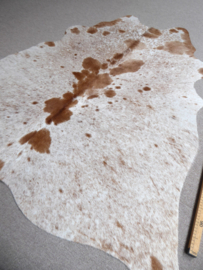 Caramel-White Pepper-and-Salt Cowhide S (101)
