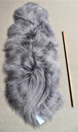 Silver Grey Icelandic Sheepskin, Double