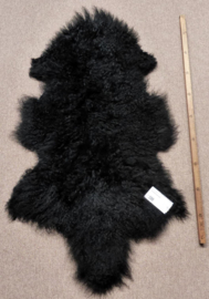 Black Curly Mongolian Sheepskin (2233)