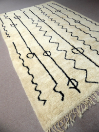 Beni Ouarain Rug - Vintage - 200 x 300 cm