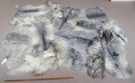 Grey Blizzard Sheepskin Rug, +/- 170 x 230 cm (128)