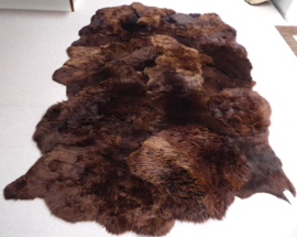 Bruin Schapenvacht Tapijt, +/- 220 x 320 cm (11)