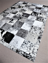 Gaucho, Peper-en-Zout Zwart-Wit, 200 x 290 cm