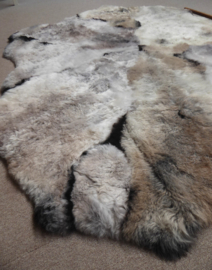 Mélange Shorn Sheepskin Rug, +/- 170 x 215 cm (94)