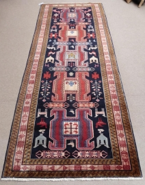 Hamadan Rug, 130 x 320 cm