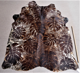 Cowhide with Botanical Print M/L (7)