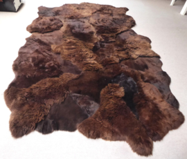 Bruin Schapenvacht Tapijt, +/- 220 x 320 cm (11)