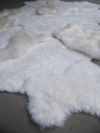 White Blizzard Sheepskin Rug, +/- 220 x 300 cm (40)