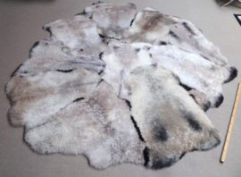 Mélange Shorn Sheepskin Rug, +/- 250 x 260 cm (7)