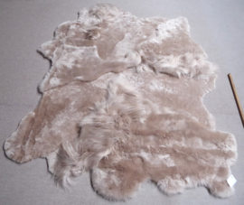 Nude Blizzard Sheepskin Rug, +/- 170 x 220 cm (127)