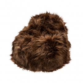 Copper Brown Icelandic Sheepskin Bean Bag