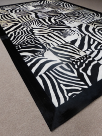 Zebra Patchwork Rug, 200 x 290 cm
